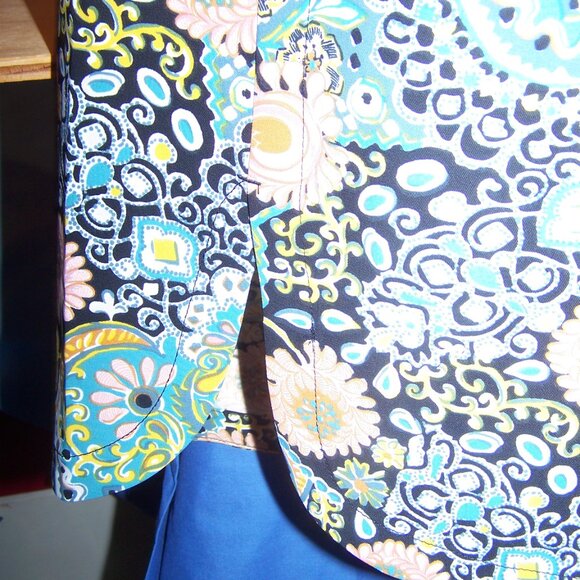 **Last Chance Item** Loft Drawstring Elastic Waist Floral Skirt Sz M - Picture 6 of 8